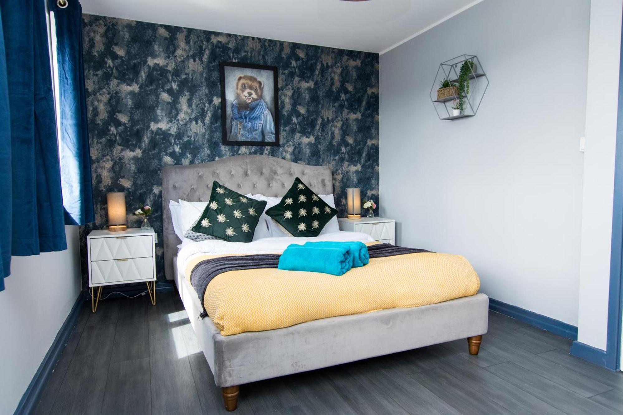 Free Parking 3 Bedroom House In Ноттингем Экстерьер фото