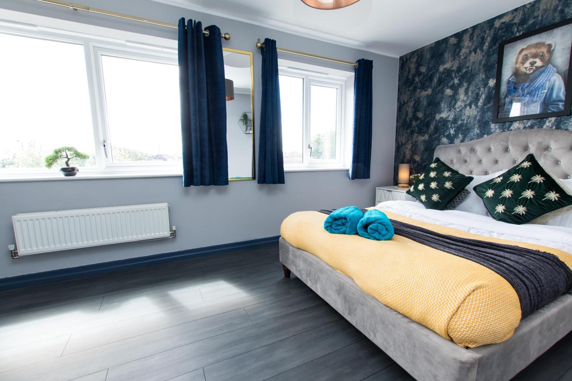 Free Parking 3 Bedroom House In Ноттингем Экстерьер фото